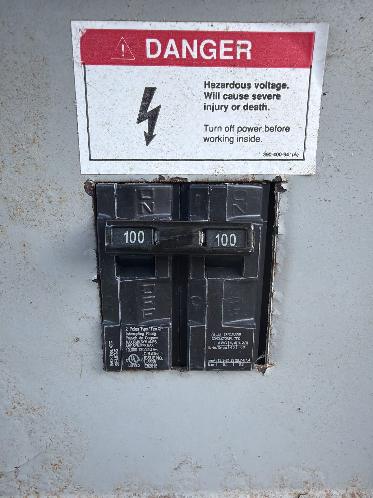 Circuit Breakers project photo in Independence Township